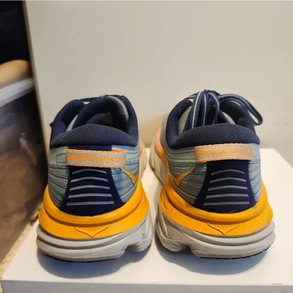 Hoka One One Bondi 7 in "Blue Haze" 1110519 BHBI Sneakers Womens Sz.7.5 Ret.$270 - Picture 9 of 10